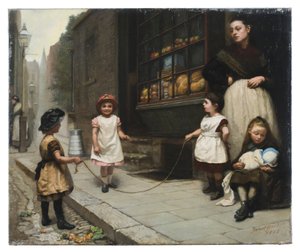 La corda per saltare, 1883 da Janet Archer